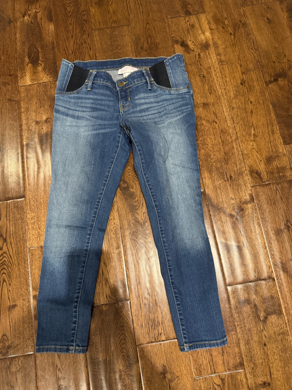 Maternity Crop Jeans